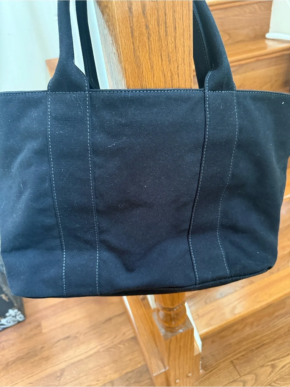 Marc Jacobs Black Canvas Studded Tote